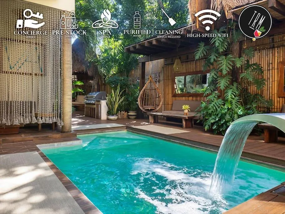 Luxury Vibes Villa Pool With Jacuzzi Concierge 5Br Τουλούμ 0*,  Μεξικό